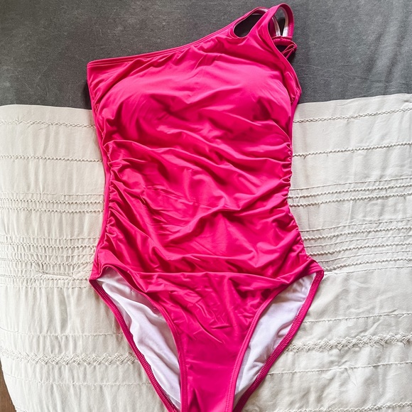 One Piece Tummy Control Bathing Suit - Picture 2 of 6